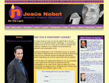 Tablet Screenshot of jesusnebot.com